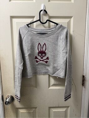 💙 Psycho Bunny Long Sleeve Crop Top